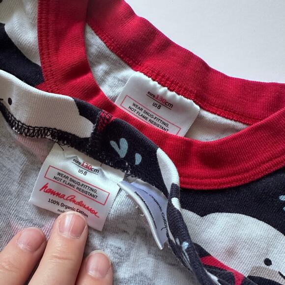 Hanna Andersson dolphin pajamas - Picture 4 of 4